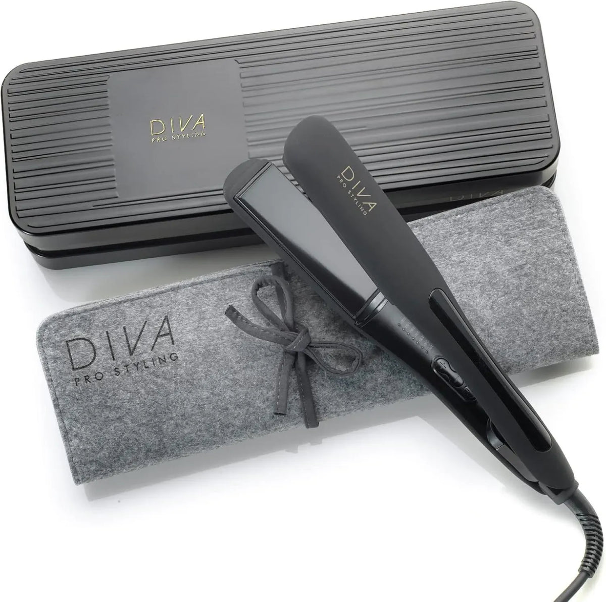Lisseur Styler Digital Diva Pro, Noir, Grande Taille