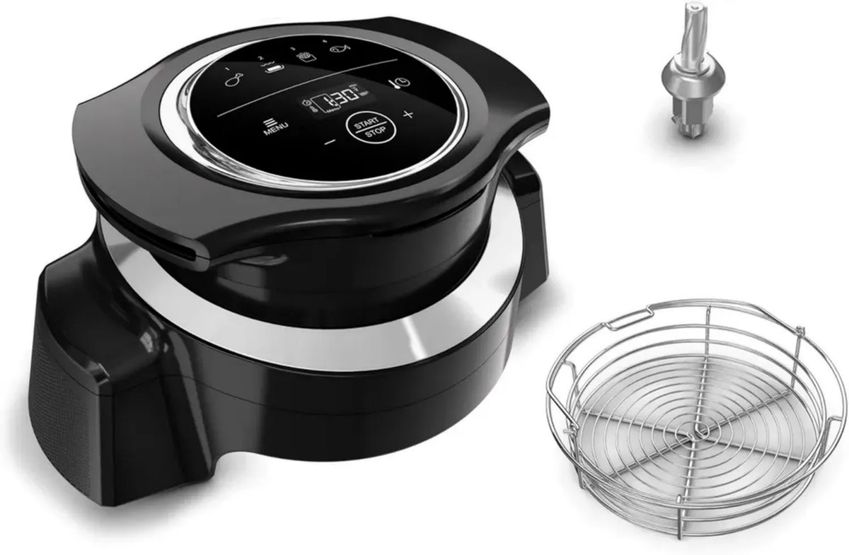 Moulinex Companion avec Air Fryer, 4 Modes de Cuisson Avancés, Utilisation Sécurisée et Simple, HF1508F0