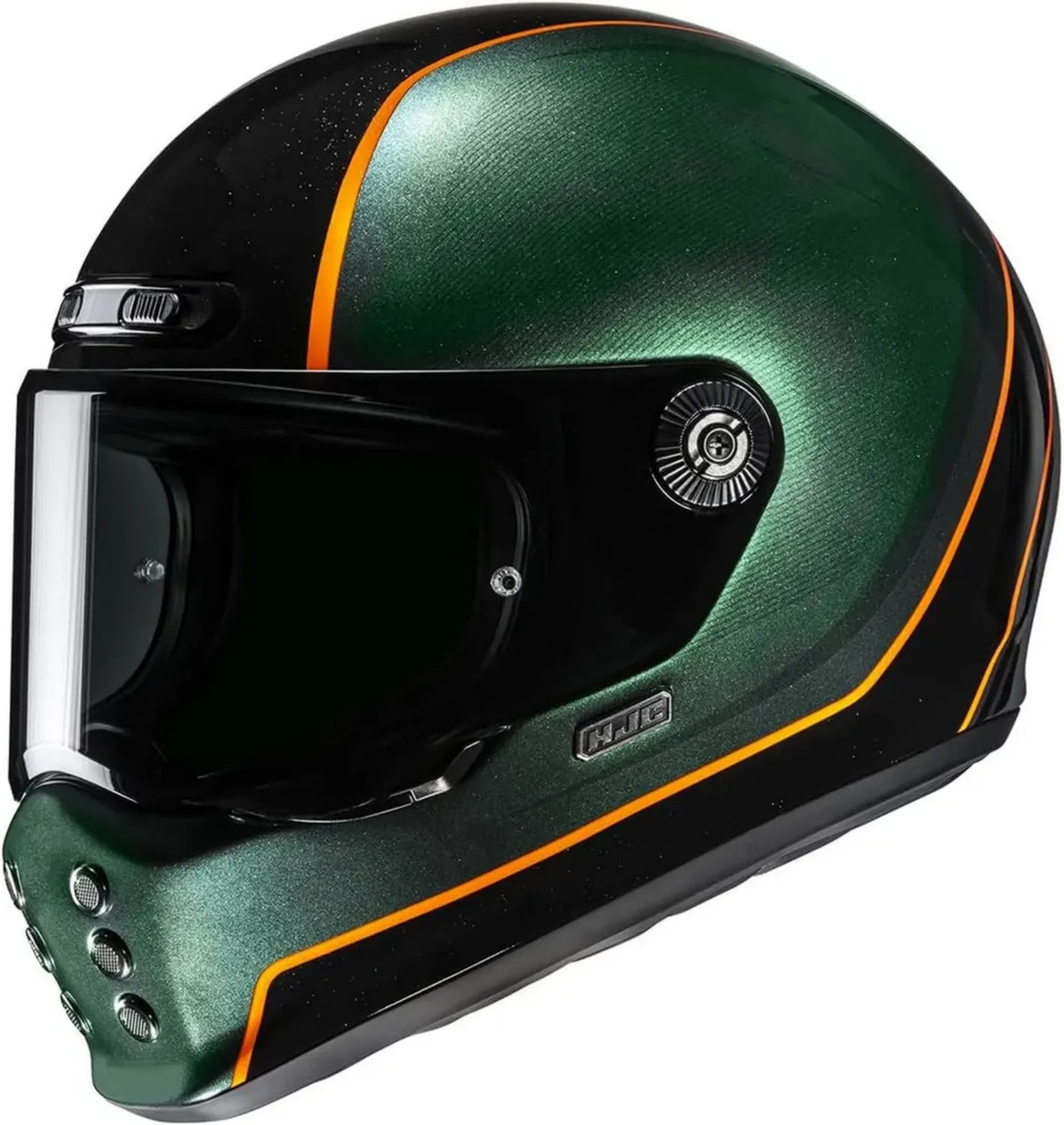 Casque Intégral Moto HJC V10 HODU MC47 XS - Sécurité et Style