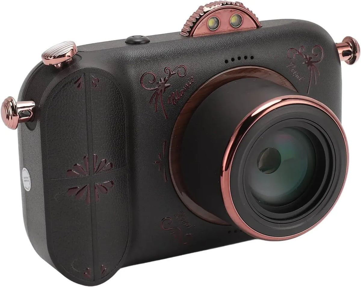 Caméra Vlogging 5K WiFi, Appareil Photo 96MP avec Carte 64G et Zoom 50x, Vision Nocturne et Filtres Beauté