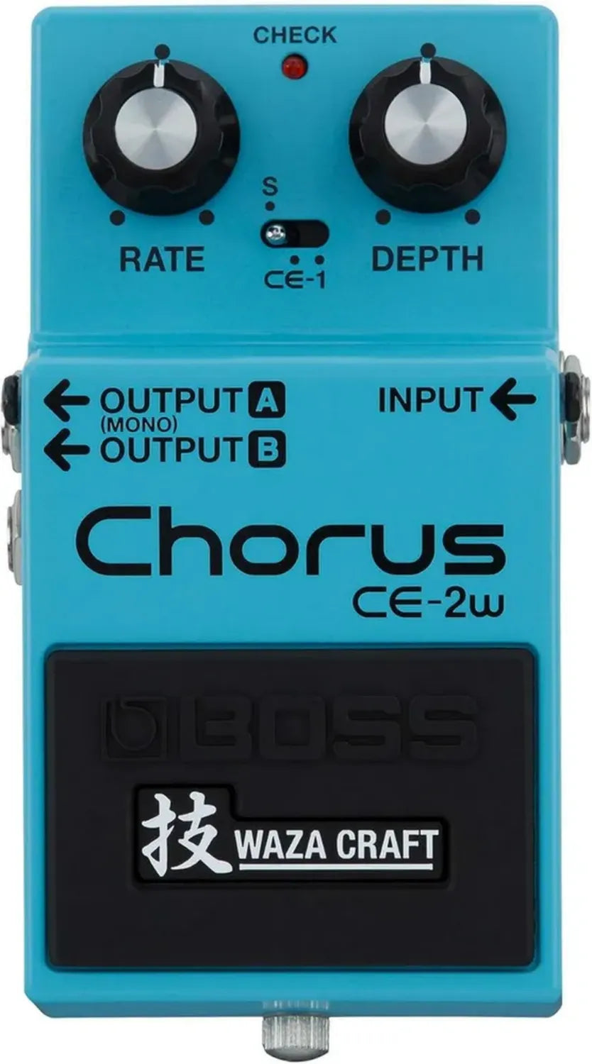 BOSS Waza Craft CE-2W Chorus - Pédale d'Effet Guitare Haut de Gamme