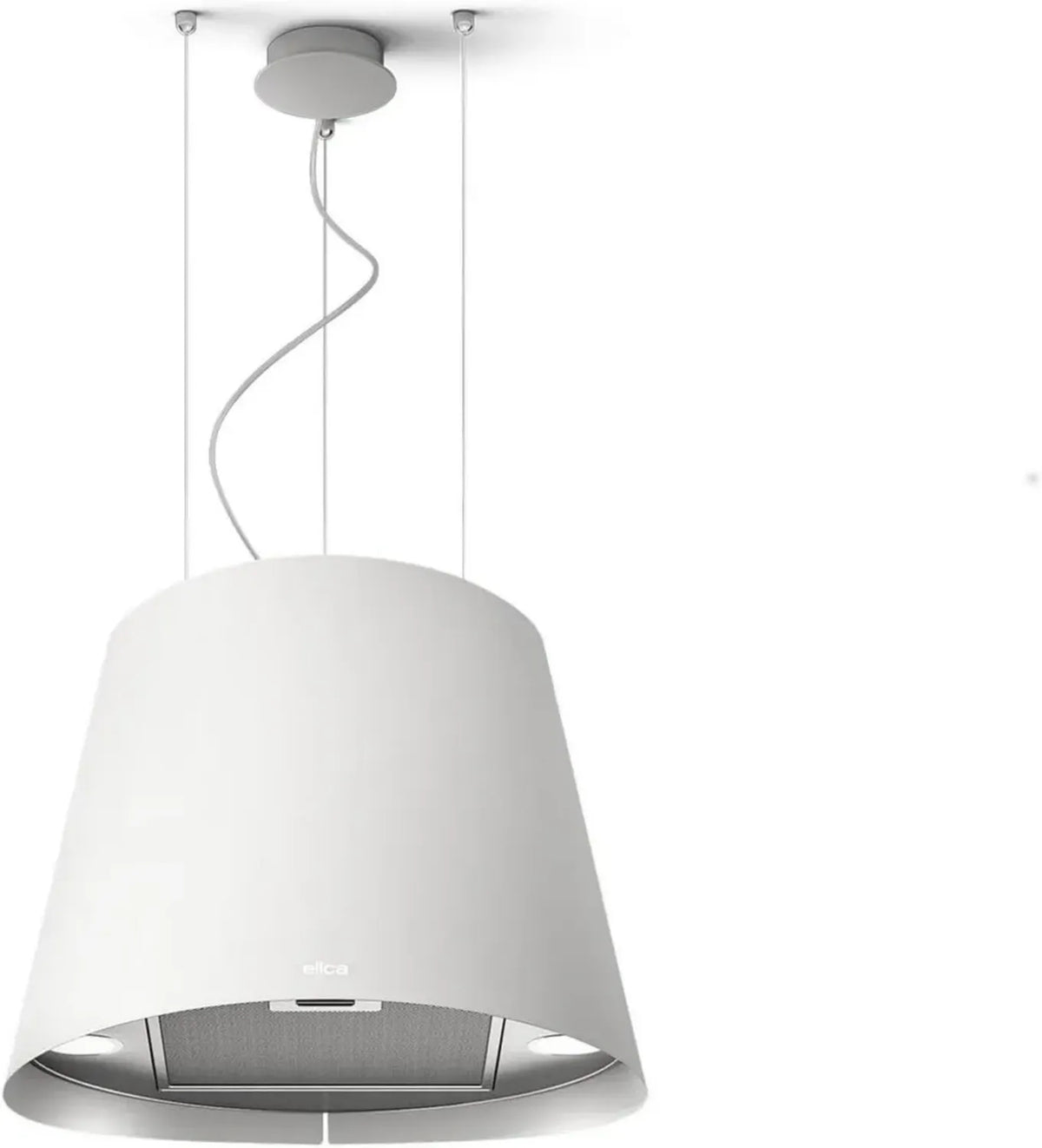 ELICA Hotte Îlot Décorative JUNO WH/F/50 Suspendue en Blanc