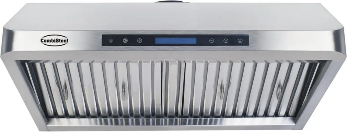 Hotte de Cuisine Professionnelle Inox avec Moteur 900 mm - Combisteel