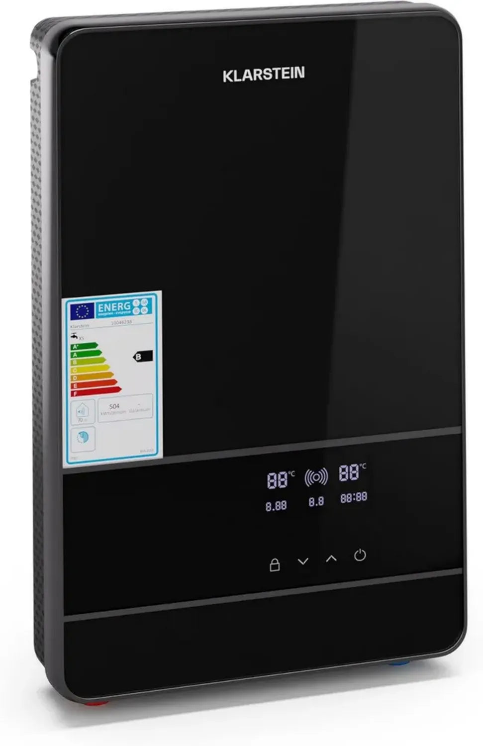 Chauffe-eau Électrique Instantané Klarstein, 24kW, Affichage LED, Température Ajustable, Compact et Mural