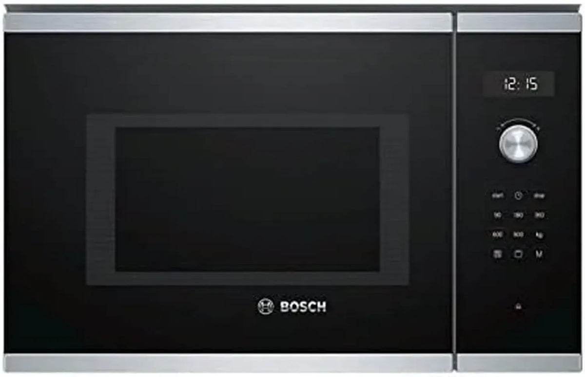 Four à micro-ondes encastrable avec grill BOSCH - Acier inoxydable - 25L - 900W