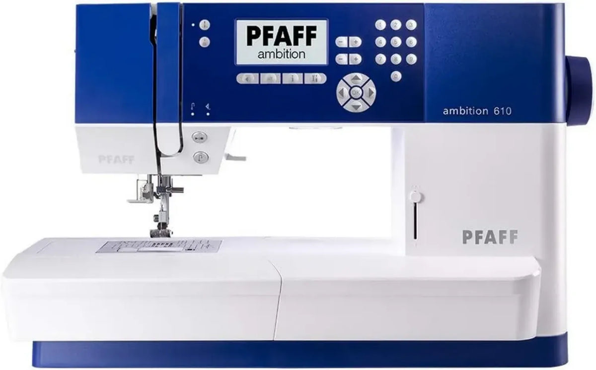 Machine à coudre PFAFF Ambition 610 professionnelle