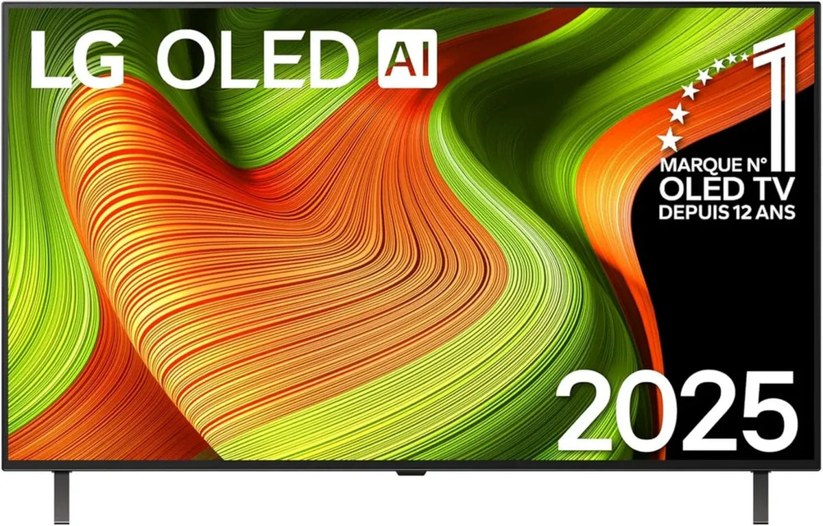 Téléviseur OLED 48 pouces LG OLED48B5 avec Processeur α8 AI 4K Gen2, Dolby Vision & Atmos, Compatible Alexa