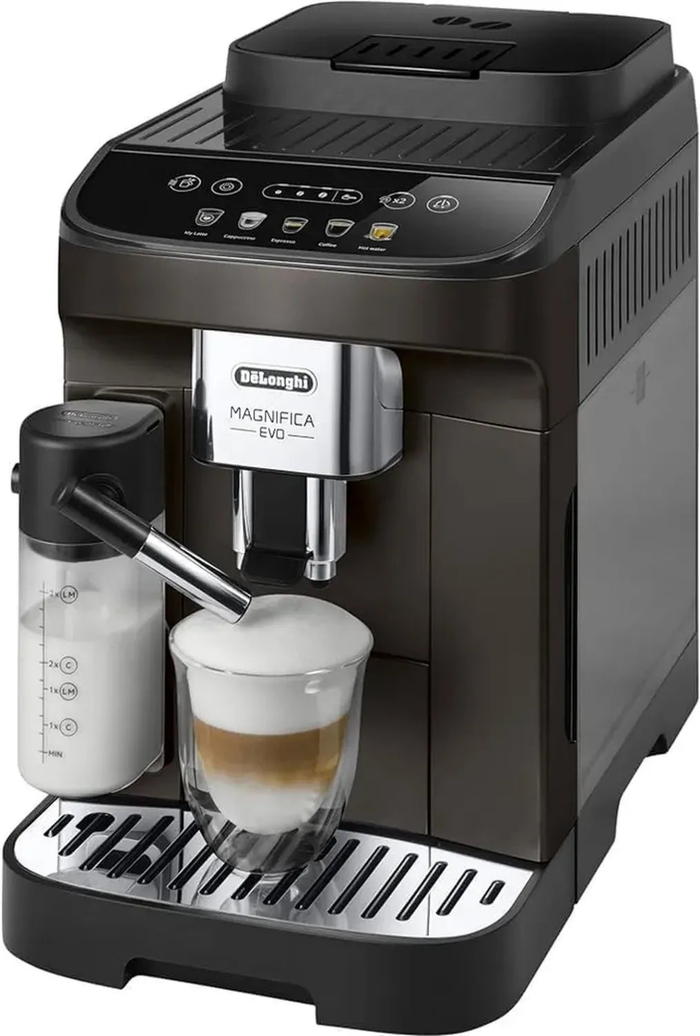 Machine à Café Automatique DeLonghi ECAM 293.61.BW avec Système Eco Milk, Noir