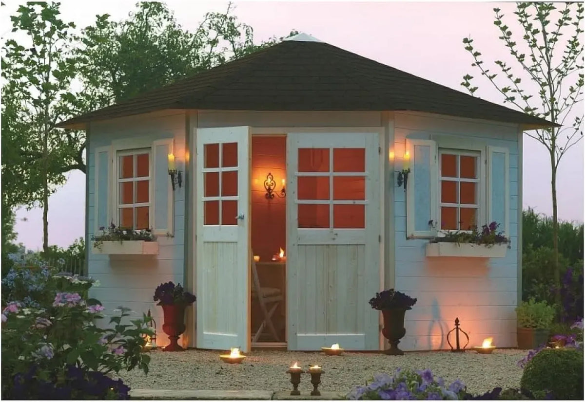 Abri de Jardin en Bois Solid SUPERIA Nancy 299 x 423 x 281 cm
