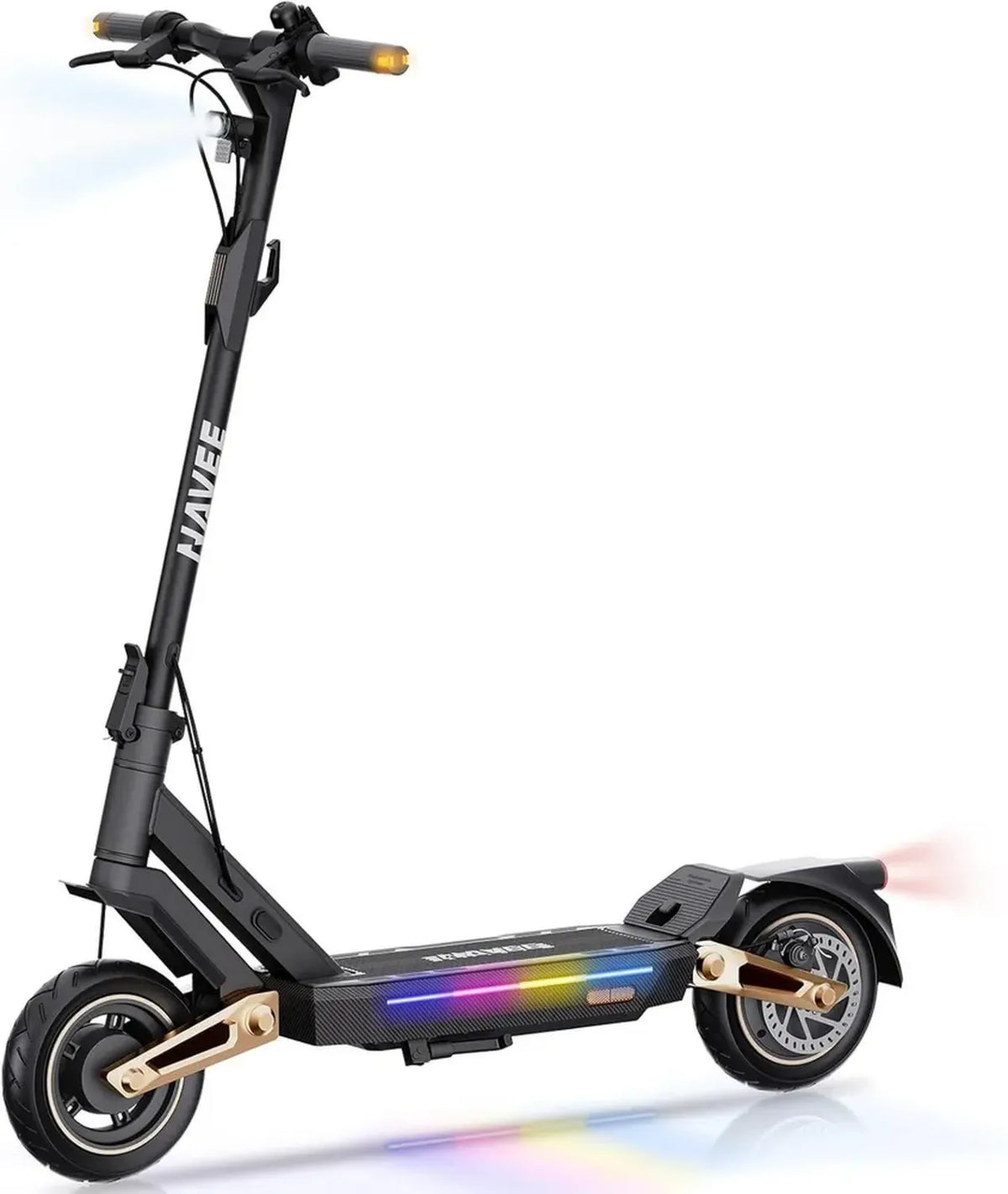 Trottinette Électrique Adulte NAVEE ST3 Pro, Moteur 1350W, 75km d'Autonomie, Suspension Totale, Pneus 10' Tubeless, Système Antidérapant TCS, Indicateurs de Direction, Compatibilité Apple Find My, IPX5