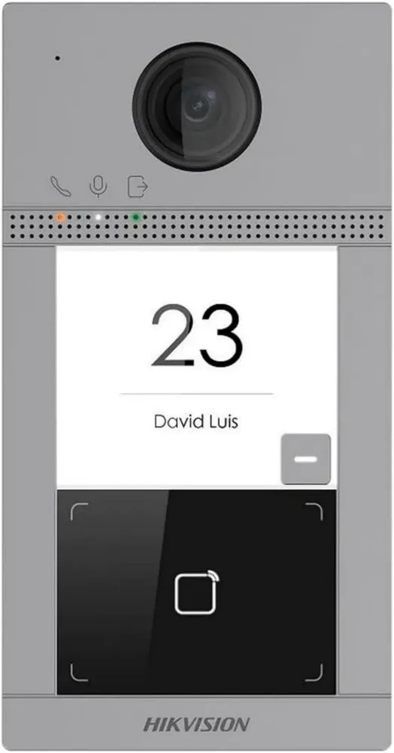 Interphone Vidéo Hikvision DS-KV8113-WME1, Installation Encastrée, Version Européenne