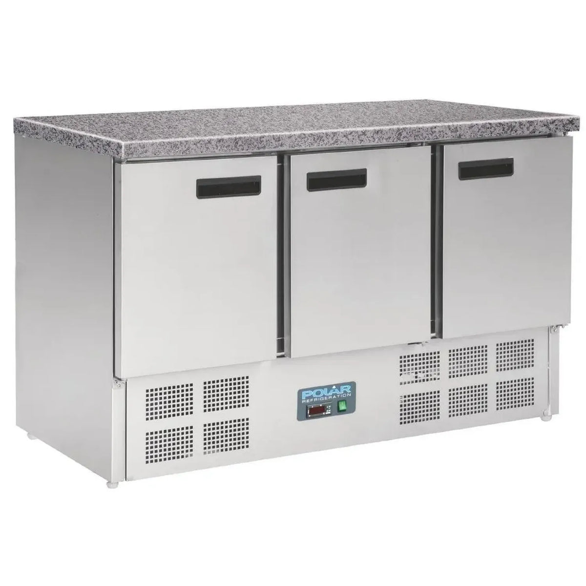 Comptoir Réfrigéré Polar 368L avec Plateau en Marbre