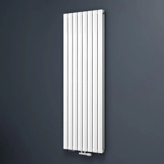 Radiateur Mural à Eau Chaude Central Blanc 180x61cm - Acier Double