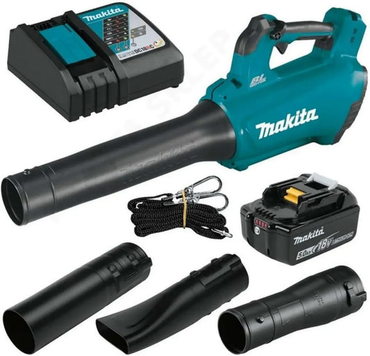 Souffleur sans fil 18V LXT avec batterie 5,0 Ah et chargeur rapide - MAKITA DUB184RT