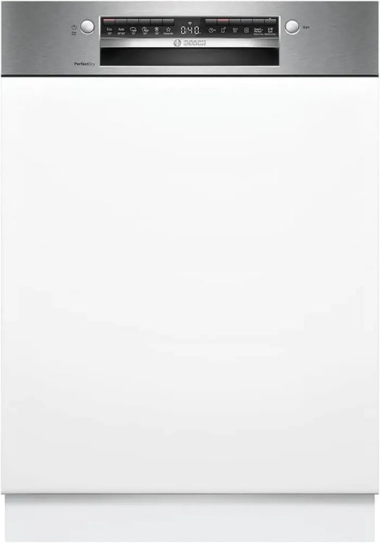 Lave-vaisselle intégrable 14 couverts, 44 dB, classe A, tiroir à couverts, finition inox