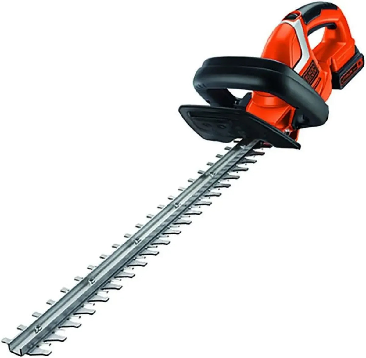 Taille-Haies Sans Fil 18V - 45 cm, Batterie 2 Ah, Lame Double et Sécurité Renforcée
