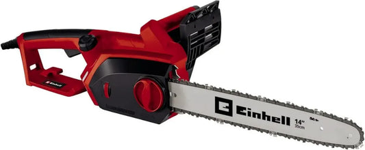 Tronçonneuse électrique Einhell 1800W, 33cm - Guide et chaîne Oregon