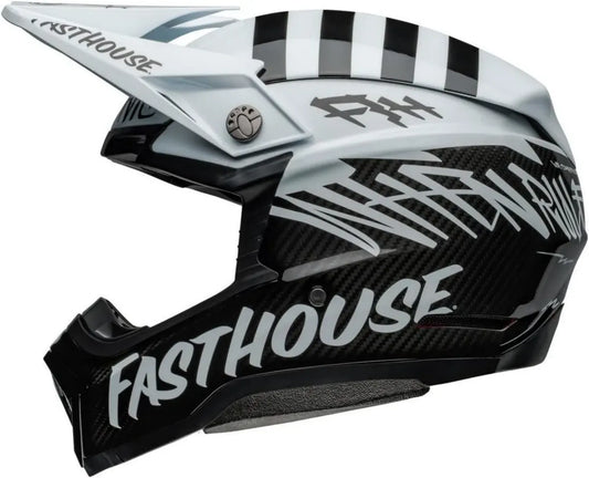 Casque de Motocross BELL MOTO-10 Sphérique Noir Taille S