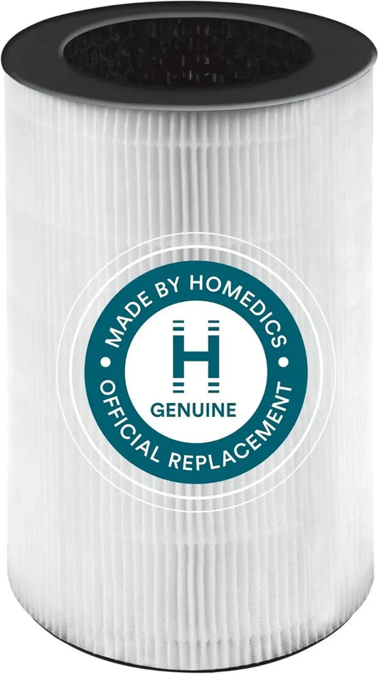 Homedics Purificateur d'Air TotalClean 3-en-1 Filtre de Remplacement, Compatible avec AP-T30 et AP-T30WT, Capture les Particules Microscopiques