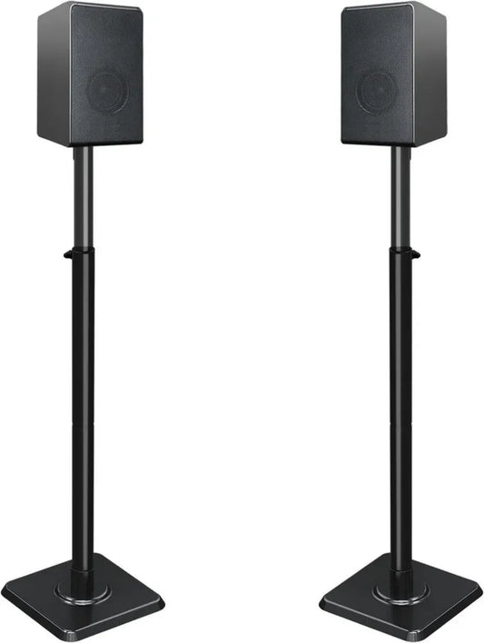 Supports de Haut-parleurs Réglables pour Satellites, Capacité de 5 kg, Lot de 2