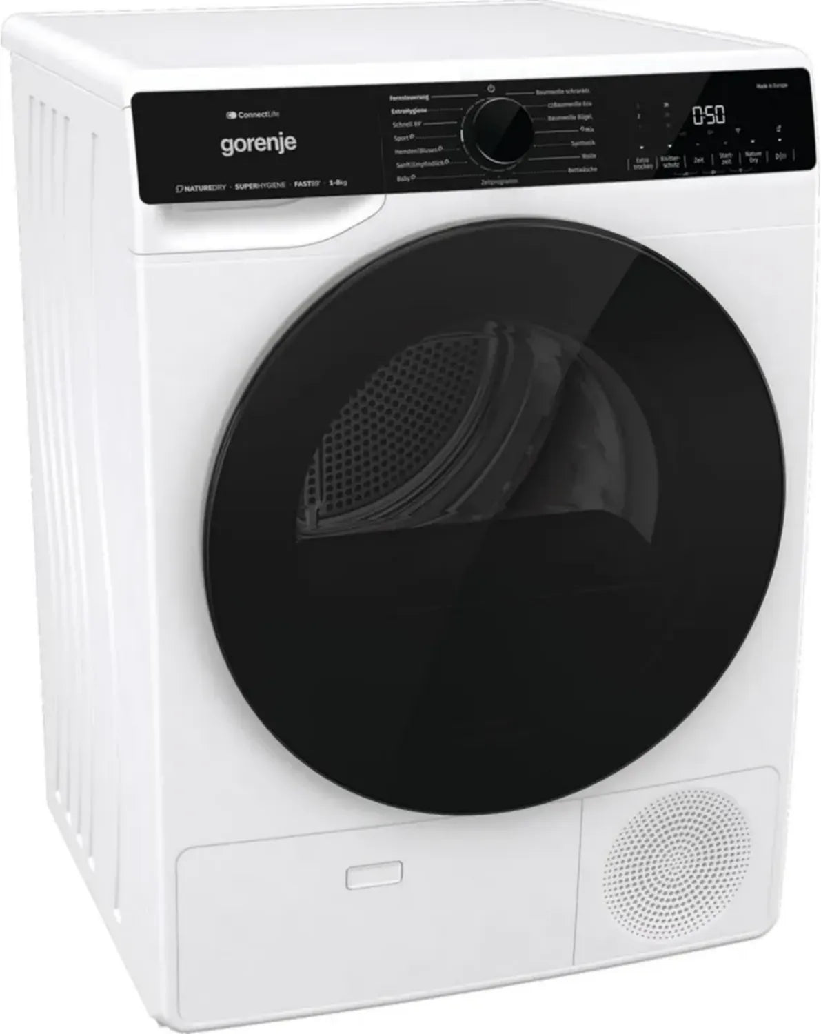 Sèche-linge à pompe à chaleur Gorenje DPNA, 8 kg, 16 programmes, fonction hygiénique avancée