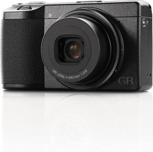 Ricoh GR IIIx Appareil Photo Numérique 40mm avec Capteur CMOS APS-C 24.2MP - Noir