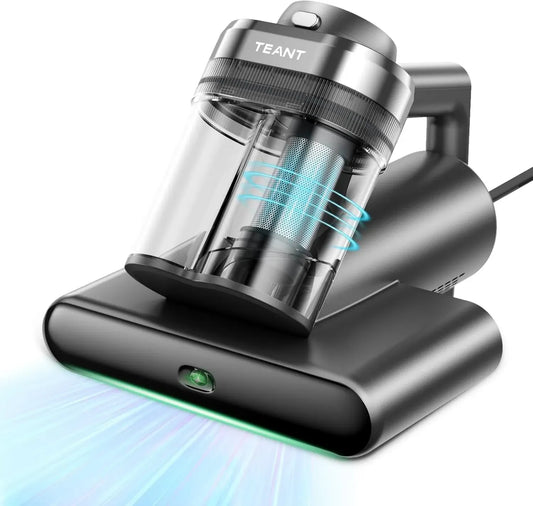 Aspirateur de Matelas Anti-Acariens avec Détection de Poussière et Lumière UV-C