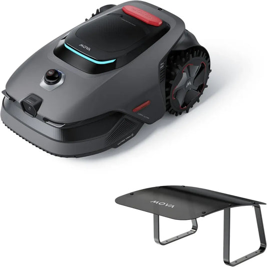 Tondeuse Robot LiDAR 3D MOVA Ultra 1600 avec Garage, Détection 360° et Vision IA