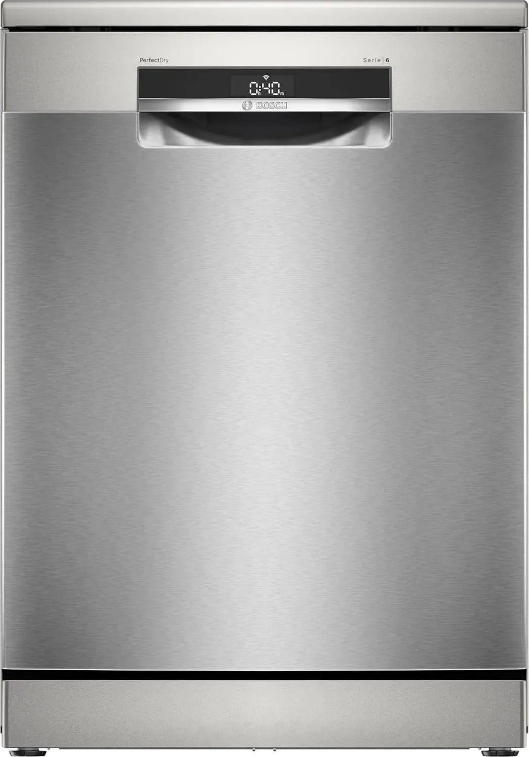Lave-vaisselle Bosch Série 6, 60cm, Acier inoxydable anti-traces, Pose libre