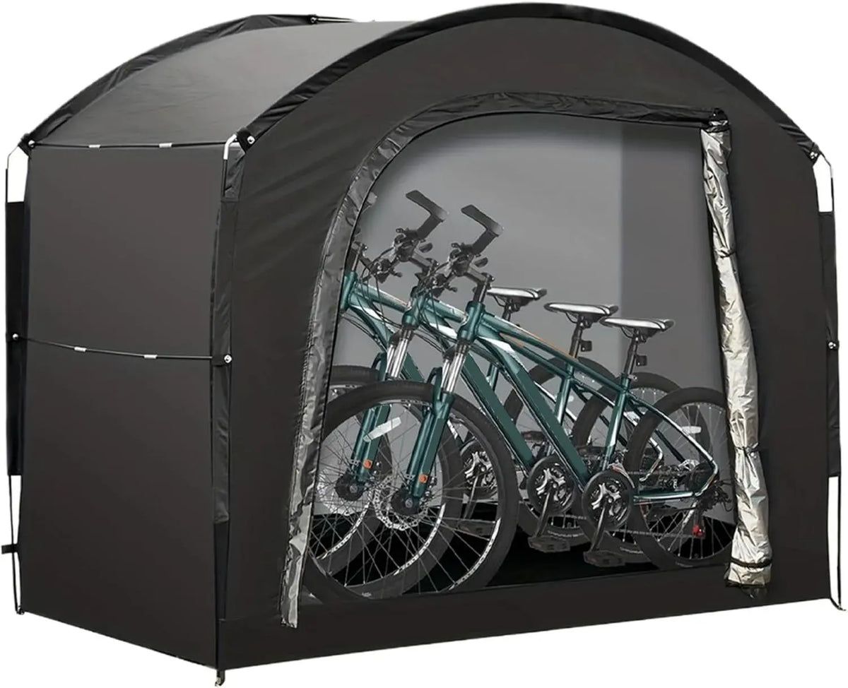 Abri de Rangement Extérieur pour Vélo et Moto, Imperméable et Portable