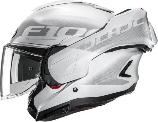 Casque de Moto Modulable HJC F100 HETAL MC10 - Sécurité et Confort