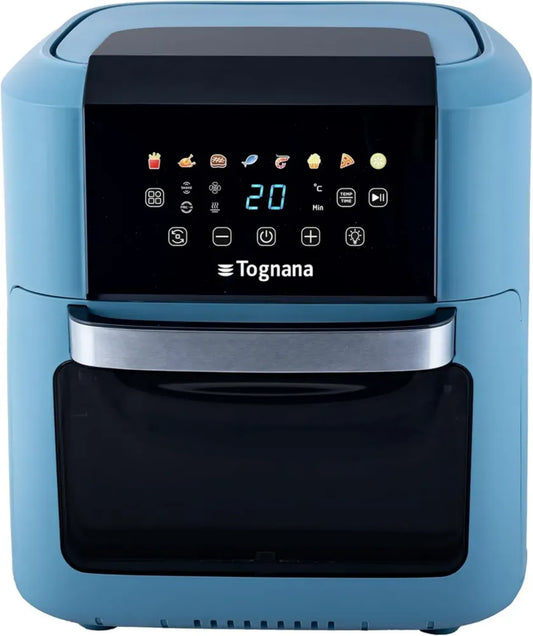 Friteuse à Air Tognana Iridea 11L, Plastique et Acier Inox