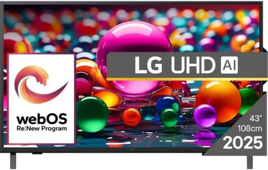 Téléviseur LG 43'' Ultra HD 4K - Modèle 43UA74003LB