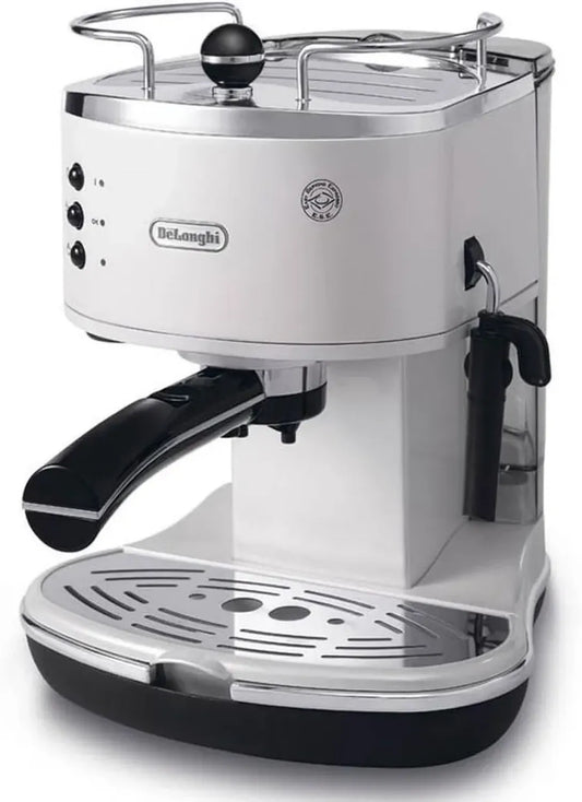 De'Longhi Machine Expresso ECO 311 W - Design Élégant Noir et Blanc