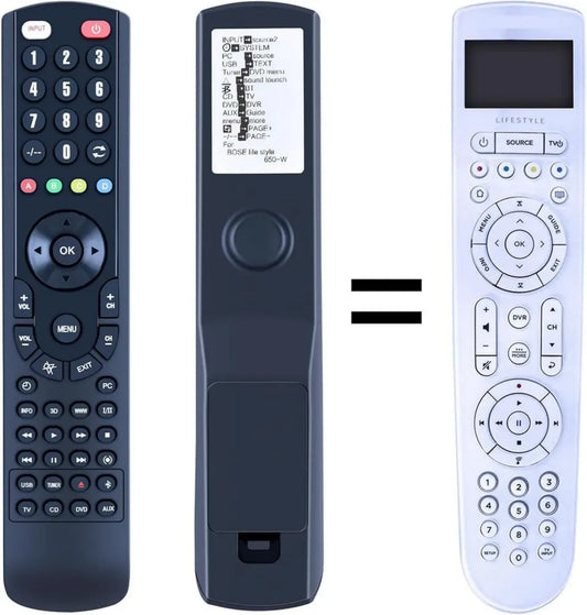 Télécommande universelle RC-X35L compatible avec Bose Lifestyle 650/600/550