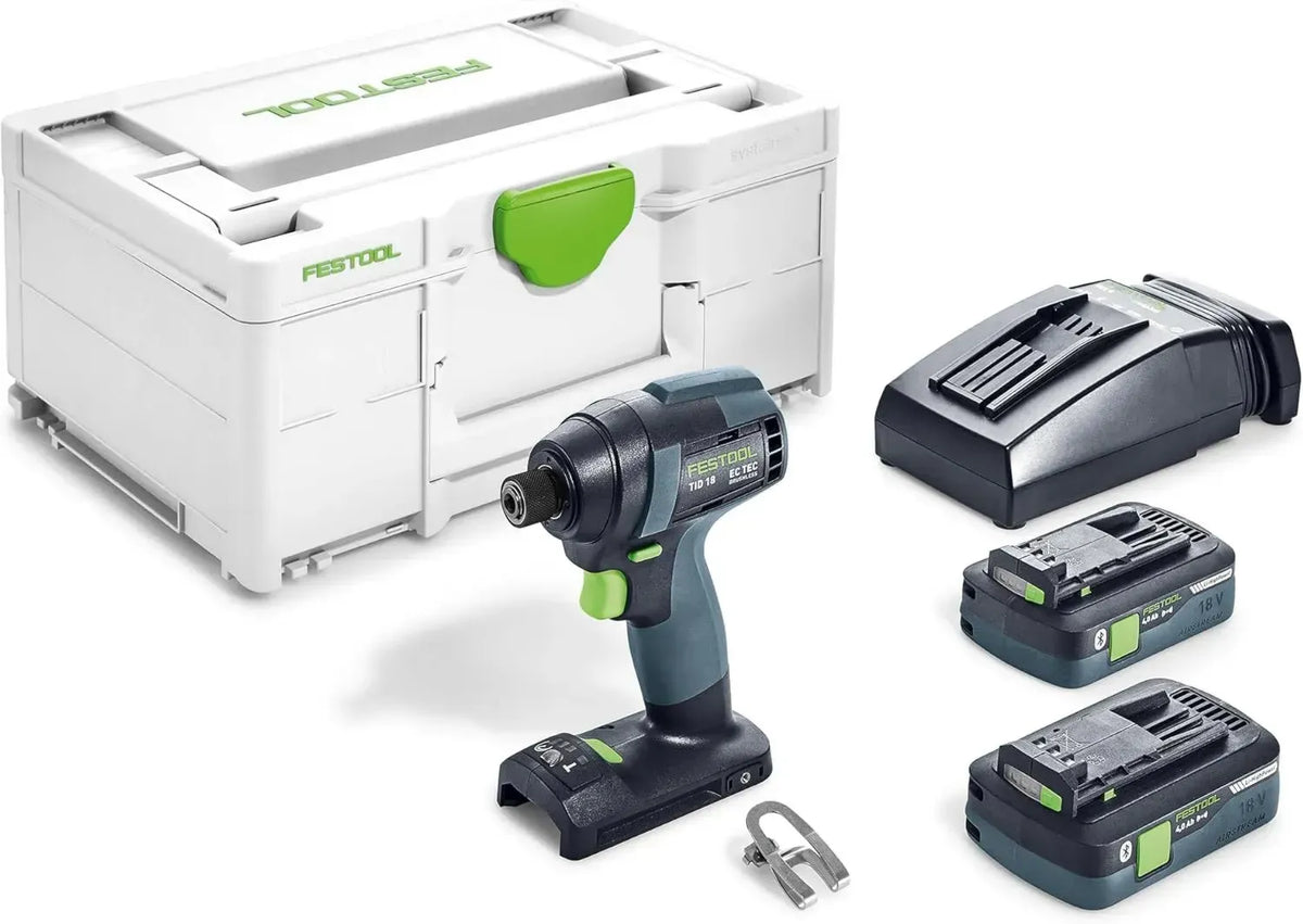 Visseuse à Impact Sans Fil Festool TID 18 4,0 Ah I-Plus