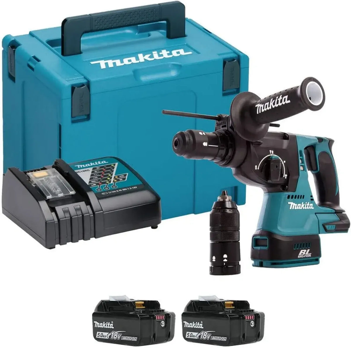 Perforateur Burineur SDS-Plus 18V Li-Ion 4Ah 24mm Makita