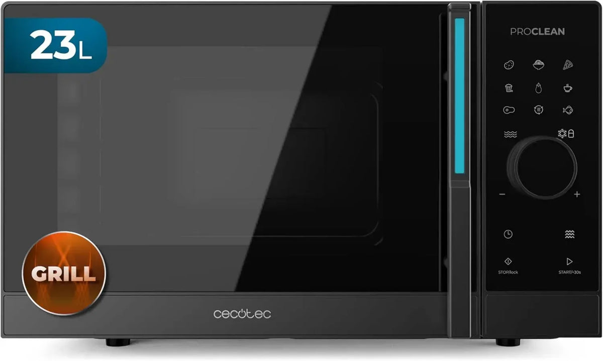 Micro-ondes Numérique 23L avec Grill - 800W, 1000W, Fonction Décongélation