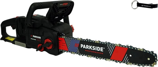 Tronçonneuse Sans Fil 40V avec Porte-clés - PARKSIDE PERFORMANCE, Sans Batterie