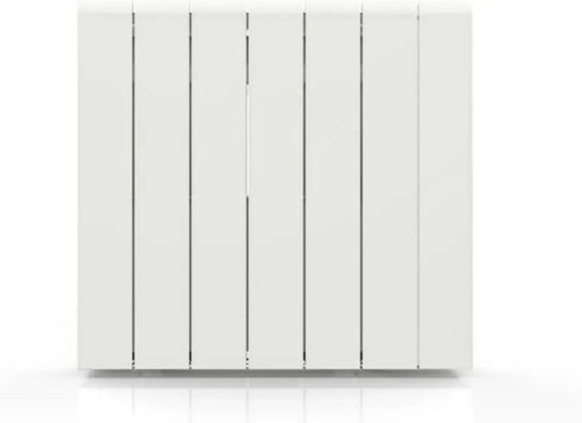 Radiateur électrique WiFi 1500W - Contrôle Smart Tuya, IP24, 4 modes, sécurité enfant