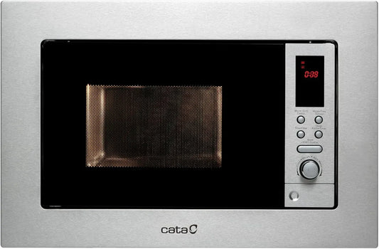 CATA MC 20 D ENC - Micro-ondes encastrable inox 20L avec gril 1000W et minuterie