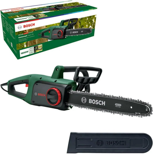 Tronçonneuse Bosch UniversalChain 35 - 1800 W, 4,2 kg, 12 m/s, avec emballage