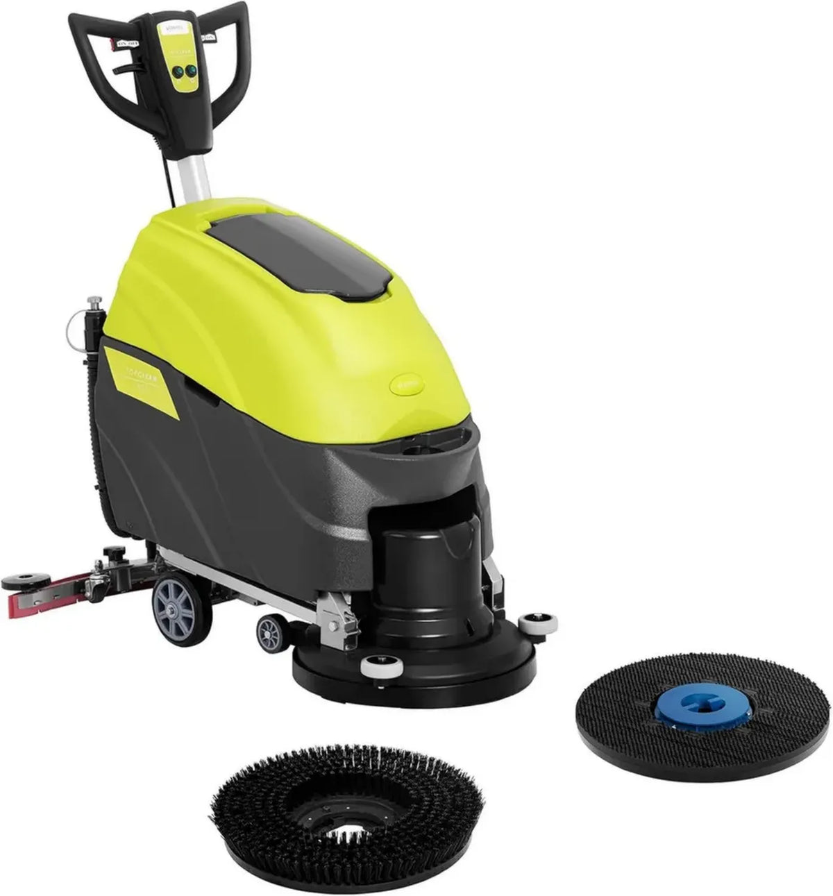 Machine de Nettoyage Sol Autoportée TOPCLEAN 1600, 1600W, 1600 m²/h, Racloir 76 cm