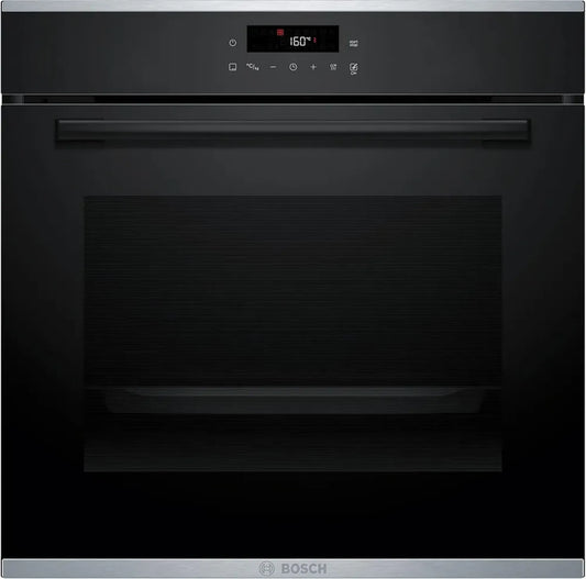 Bosch Four Encastrable 60x60 cm Pyrolyse Série 4, LED Touch, Air 3D, 10 Programmes, Noir
